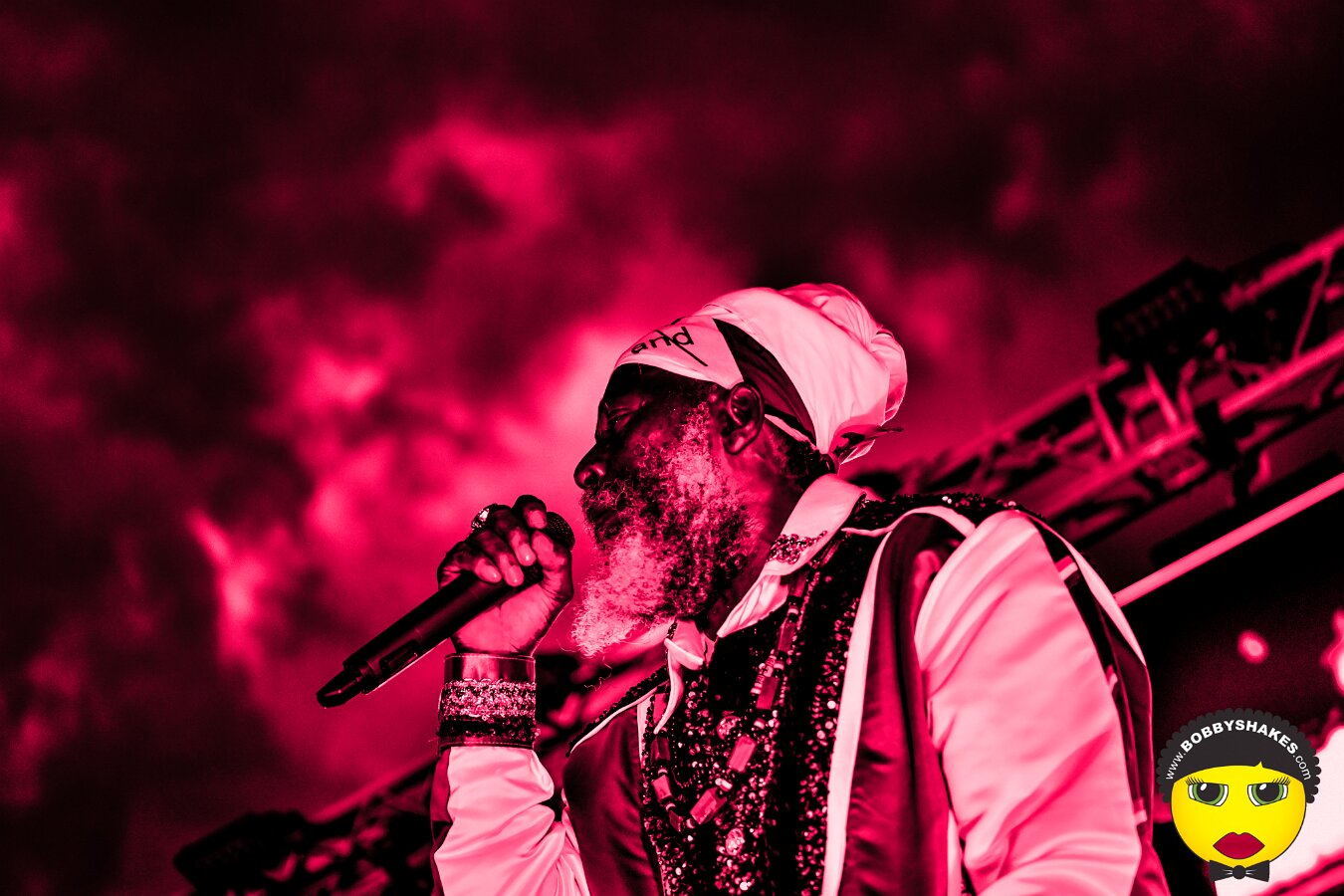Capleton photographed live by Bobby Shakes